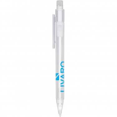 Logotrade advertising products photo of: Calypso frosted ballpoint pen